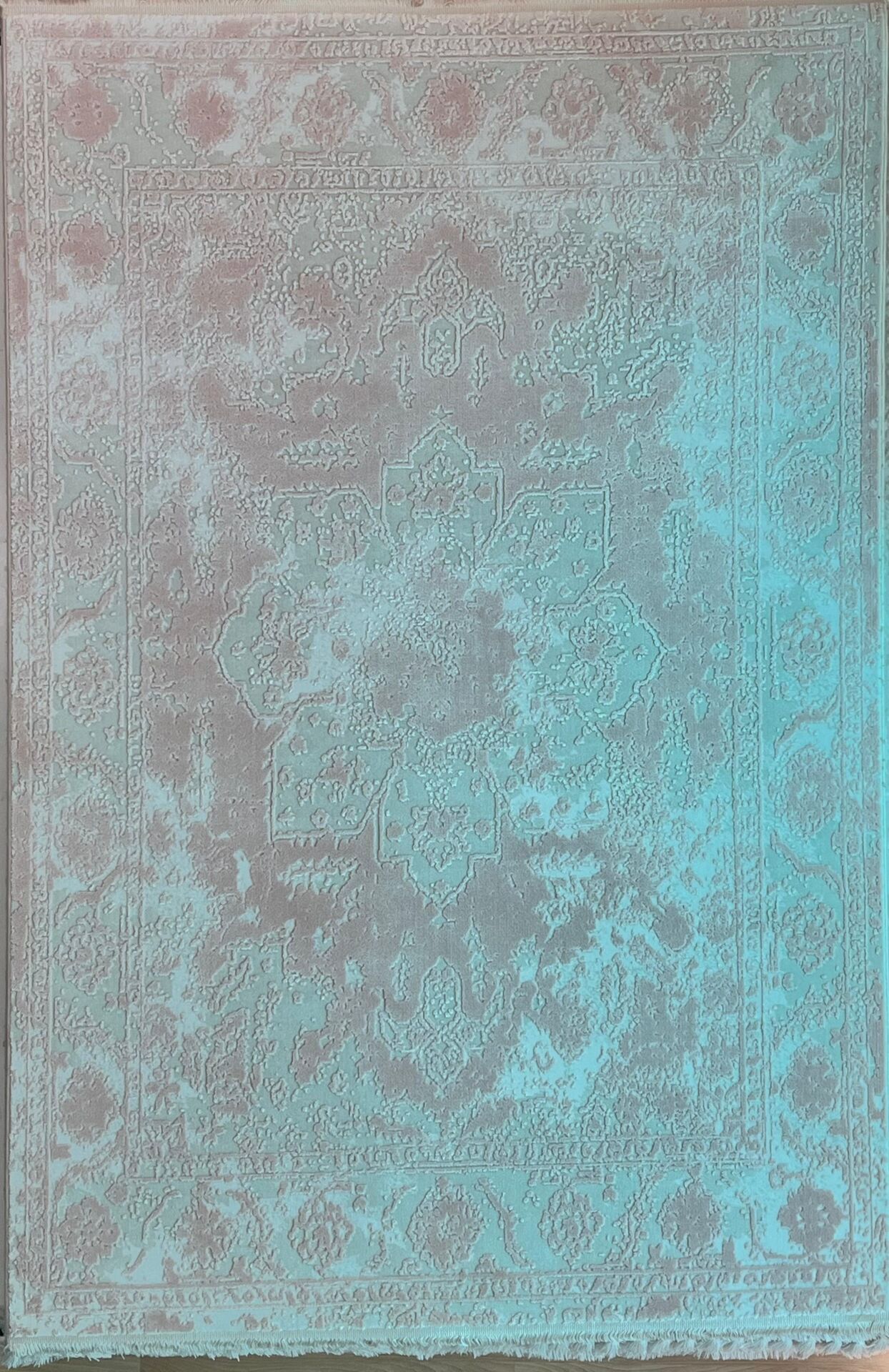KARMEN HALI TRUVA 8313A PEMBE VİNTAGE